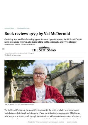 Book Review: 1979 by Val Mcdermid