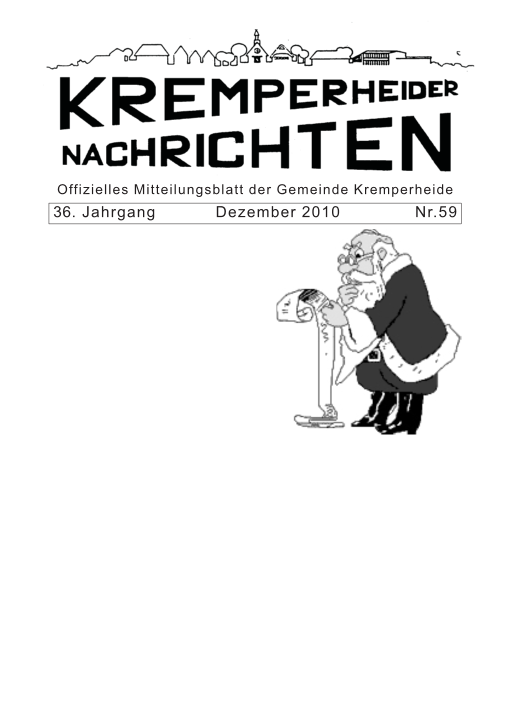 36. Jahrgang Dezember 2010 Nr.59