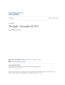 The Quill Student Publications