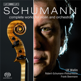 SCHUMANN Complete Works for Violin and Orchestra
