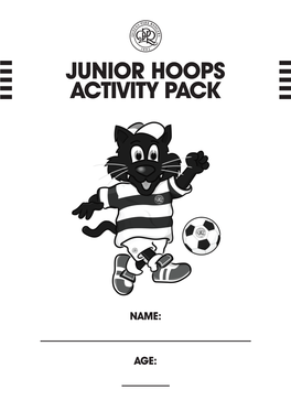 Junior Hoops Activity Pack