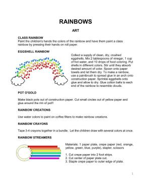 Rainbows (PDF)