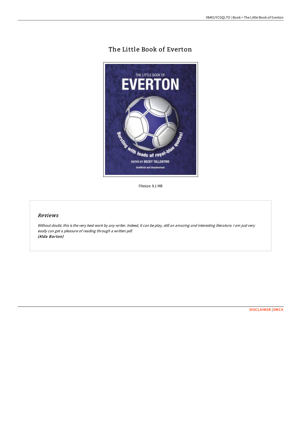 Download Ebook ~ the Little Book of Everton