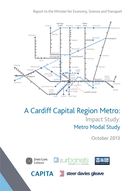 A Cardiff Capital Region Metro: Impact Study: Metro Modal Study