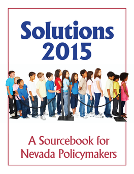 A Sourcebook for Nevada Policymakers This Page Intentionally Left Blank