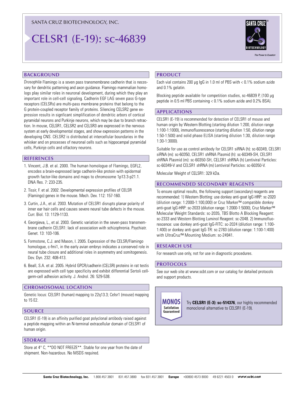 Datasheet Blank Template