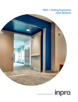 Wall + Ceiling Expansion Joint Systems Brochure