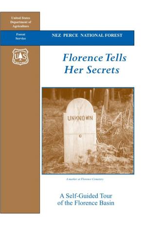 Florence Tells Her Secrets