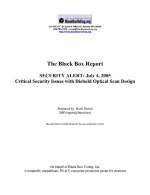 Black Box Voting Report