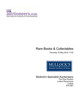 Rare Books & Collectables