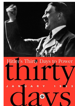 Download Hitler's Thirty Days to Power: January 1933, Henry Ashby