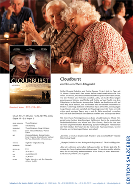 Cloudburst Ein Film Von Thom Fitzgerald
