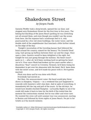 Shakedown Street by Jürgen Fauth