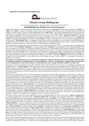 Phoenix Group Holdings