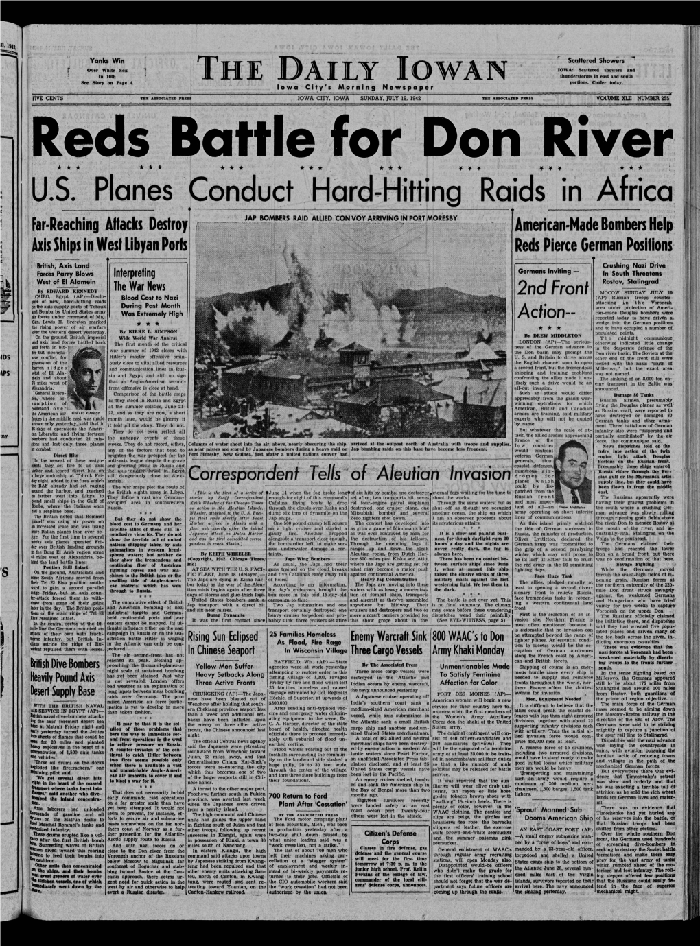 Daily Iowan (Iowa City, Iowa), 1942-07-19