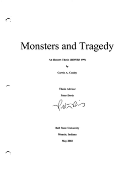 Monsters and Tragedy