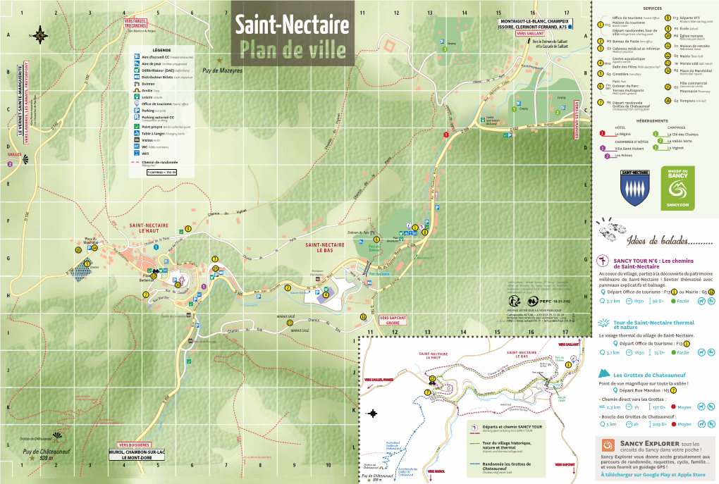 Plan De Saint-Nectaire