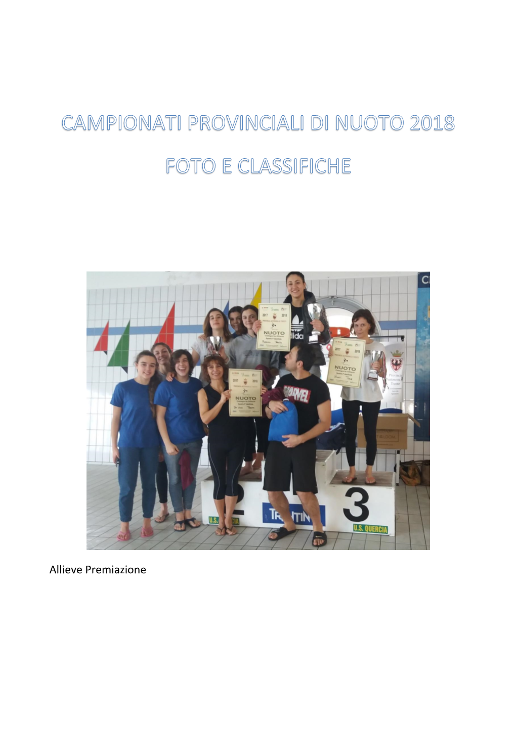 Allieve Premiazione