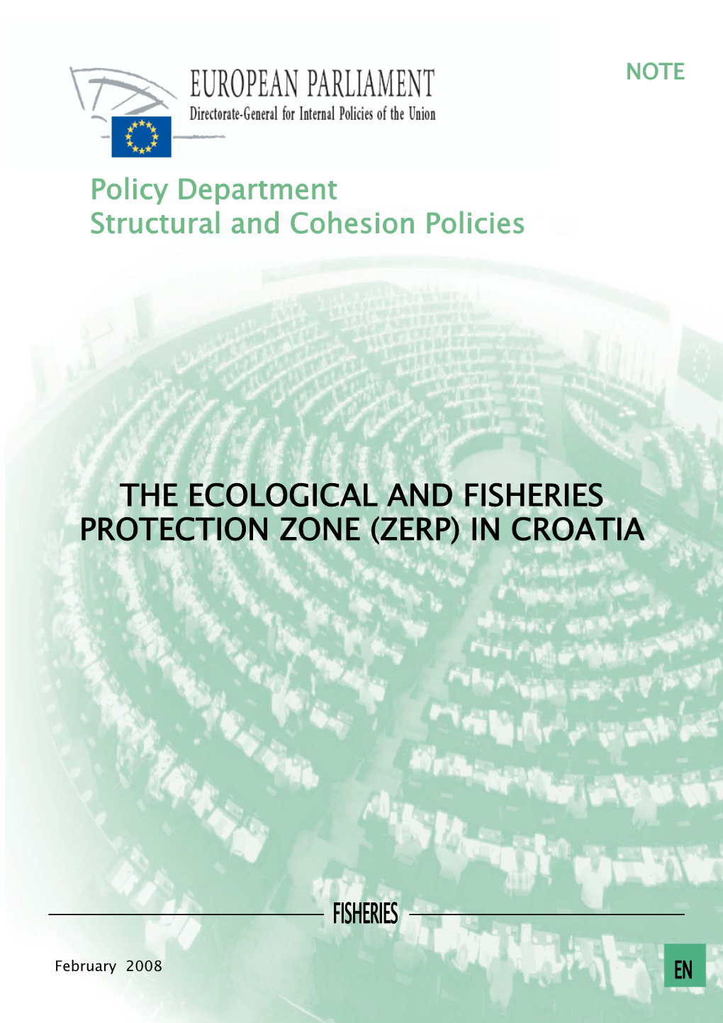 The Ecological and Fisheries Protection Zone (Zerp) in Croatia