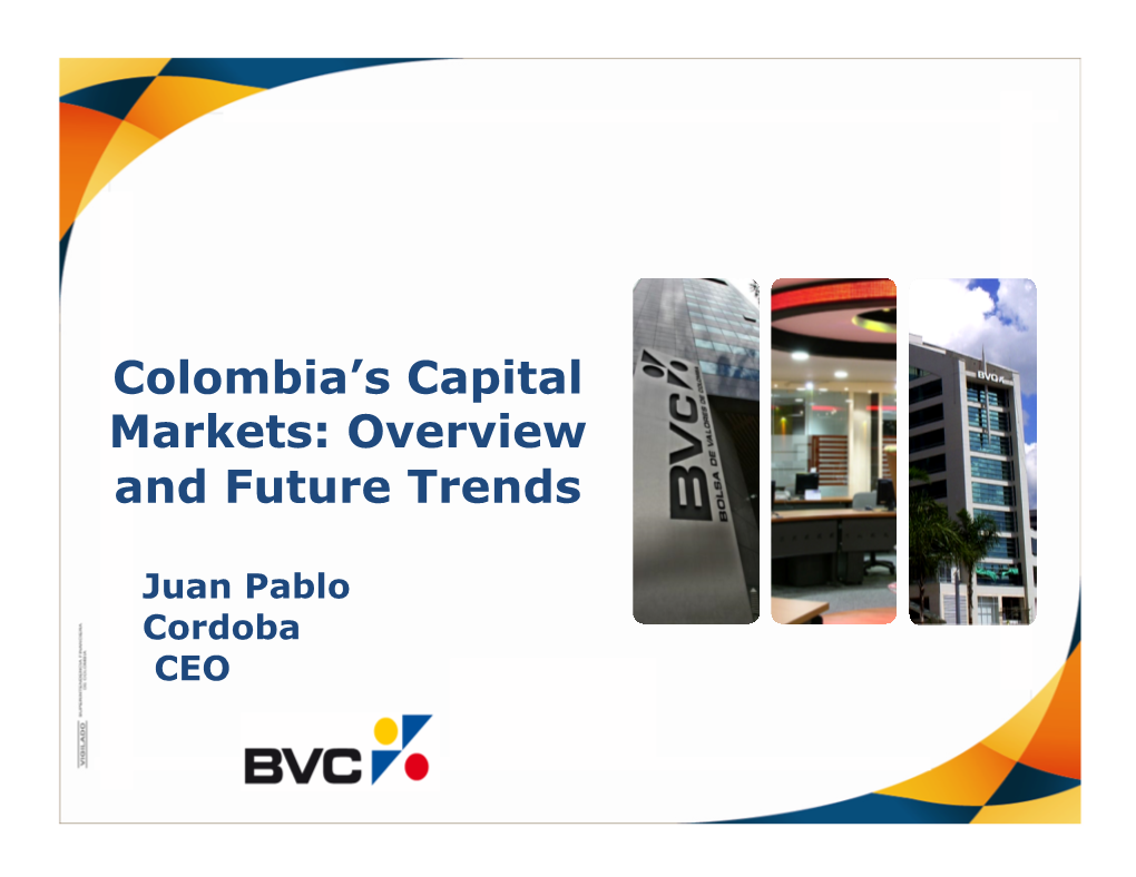 Colombia's Capital Markets