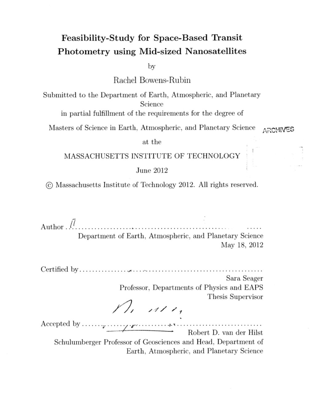 Photometry Using Mid-Sized Nanosatellites