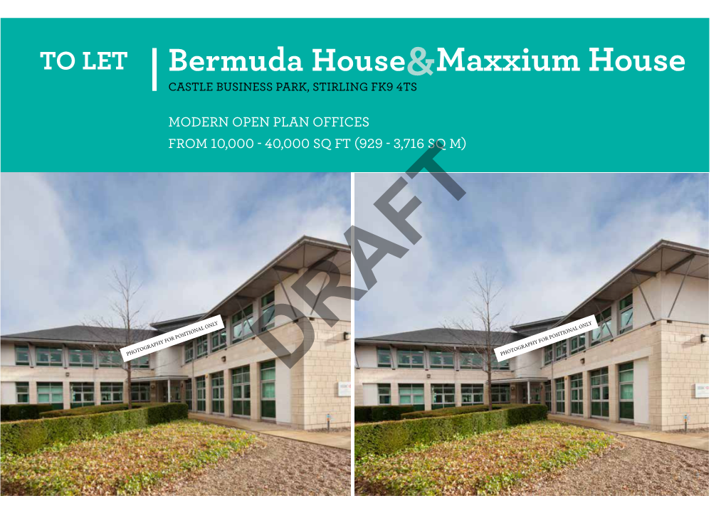 Maxxium House CASTLE BUSINESS PARK, STIRLING FK9 4TS