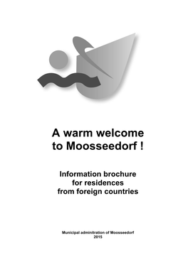 Information Brochure for Residences from Foreign Countries