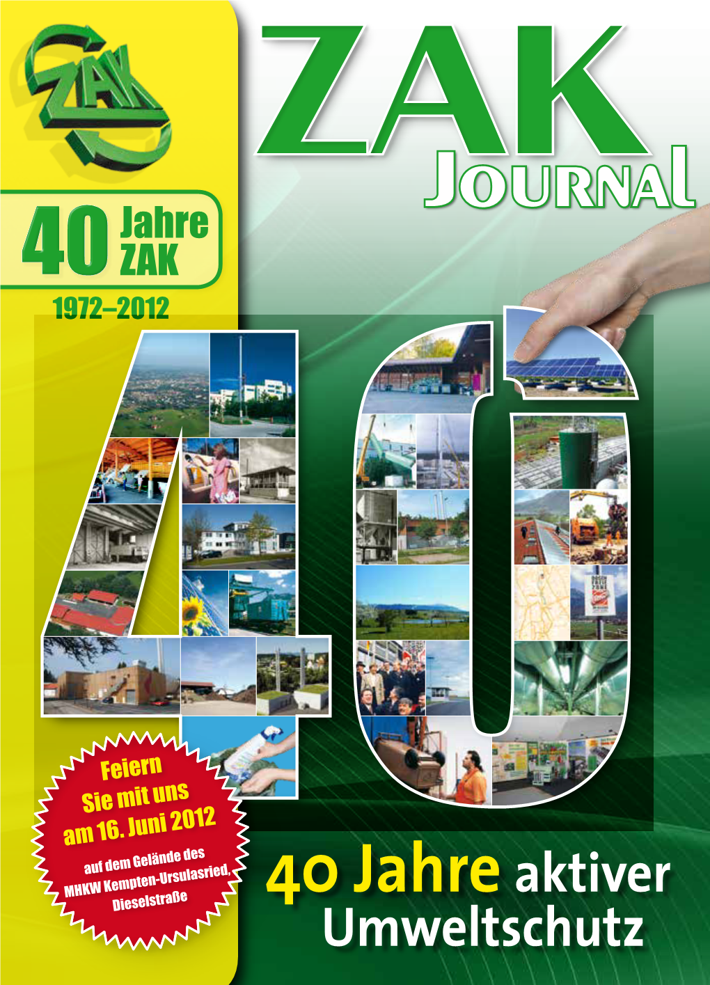 Jahre 40 ZAK 1972–2012