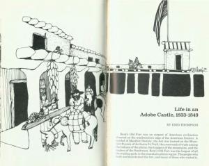 Life in an Adobe Castle, 1833-1849
