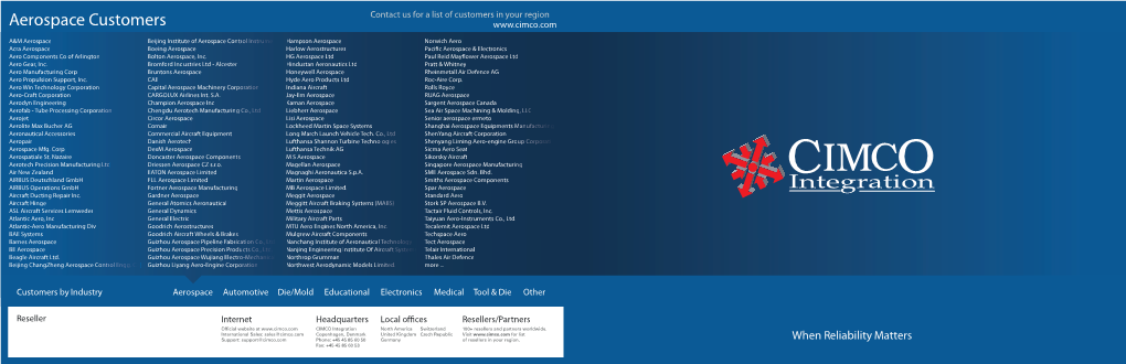 Cimco Factsheet 2014 Outer Copy