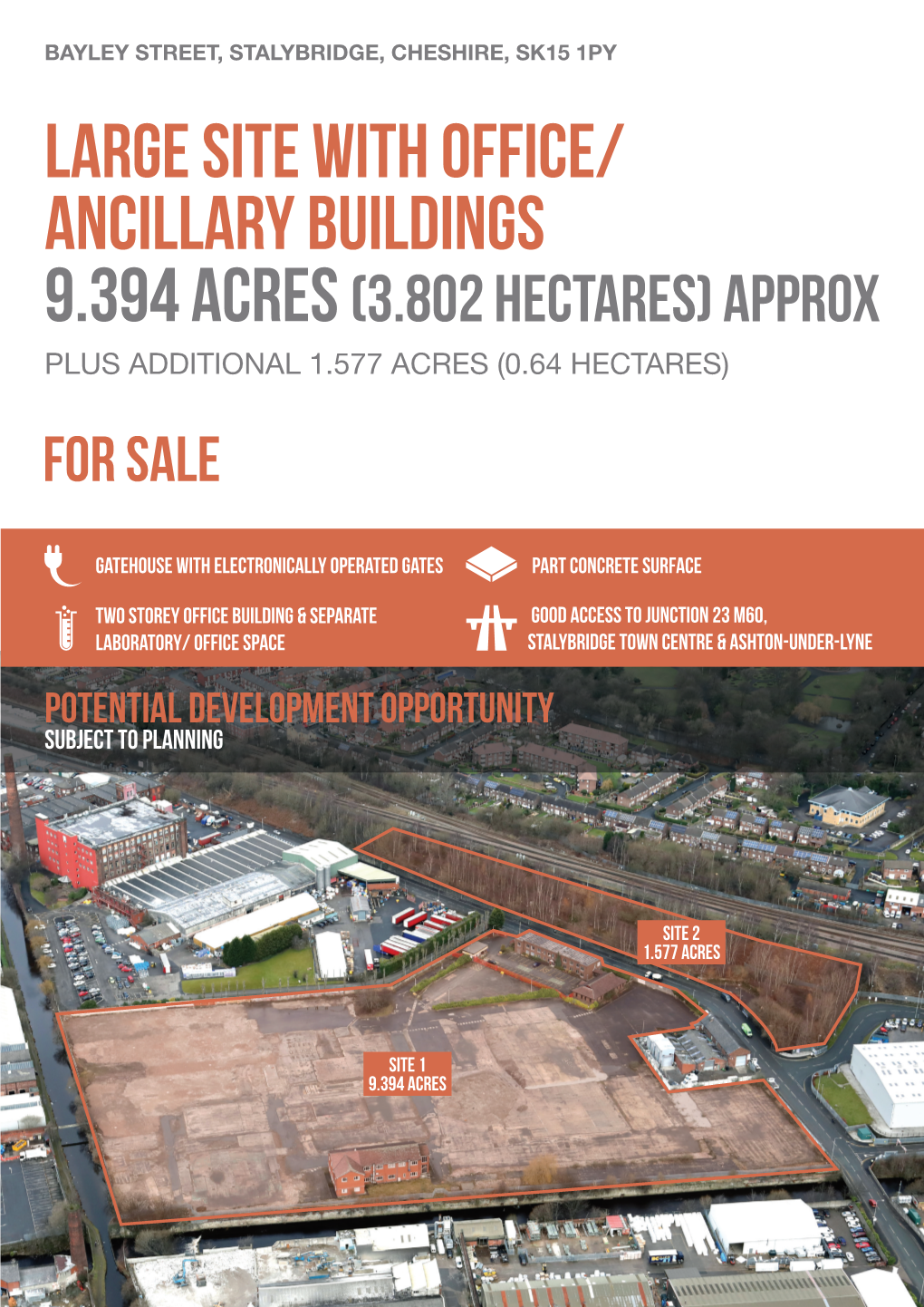 Ancillary Buildings 9.394 Acres (3.802 Hectares) Approx Plus Additional 1.577 Acres (0.64 Hectares) for Sale