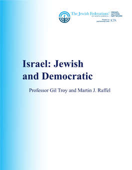 Israel: Jewish and Democratic
