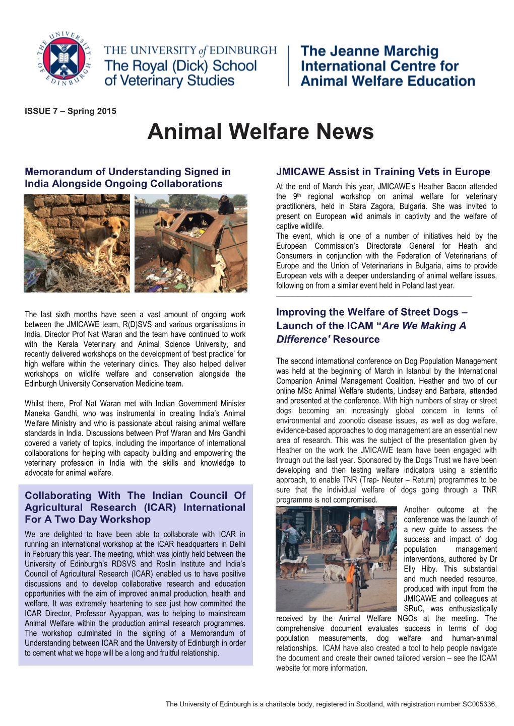 Animal Welfare News