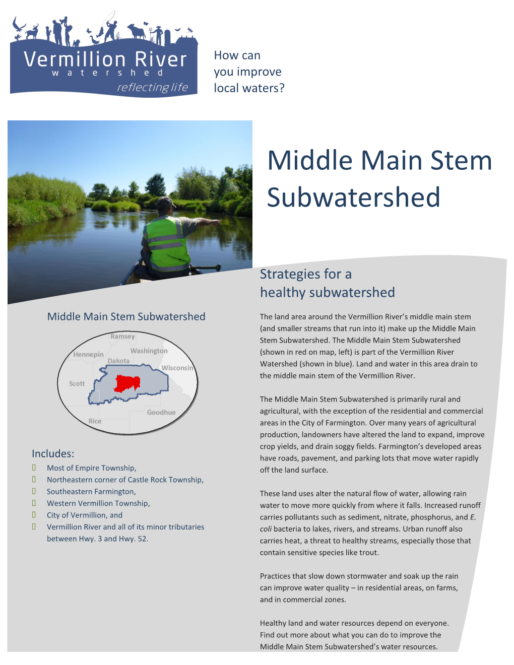 Middle Main Stem Subwatershed