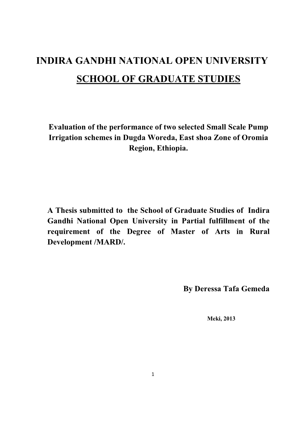 Final Thesis Deressa