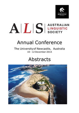 Annual Conference Abstracts