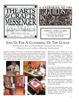 2016 Spring Newsletter