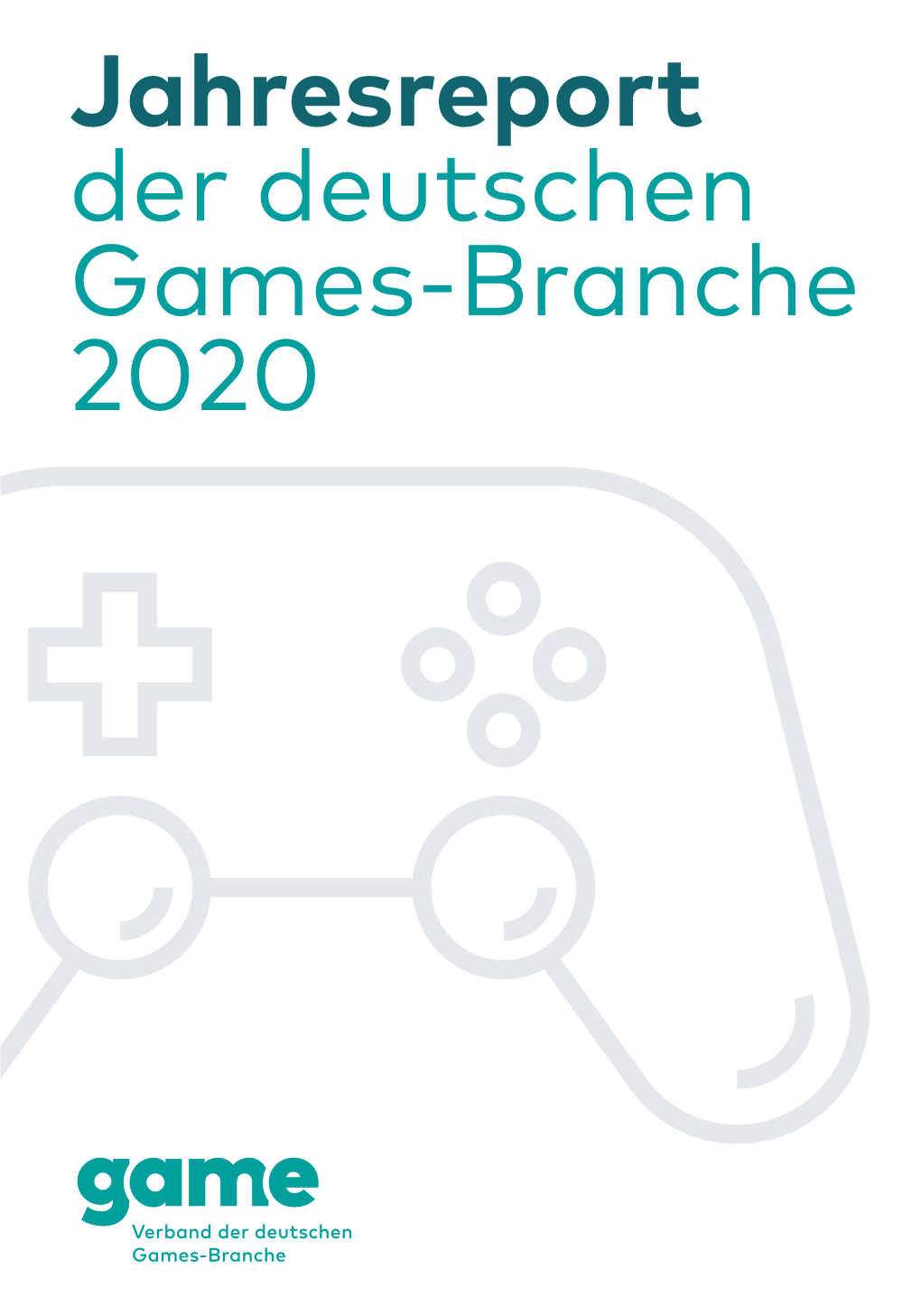 Jahresreport Der Deutschen Games-Branche 2020 Editorial 4