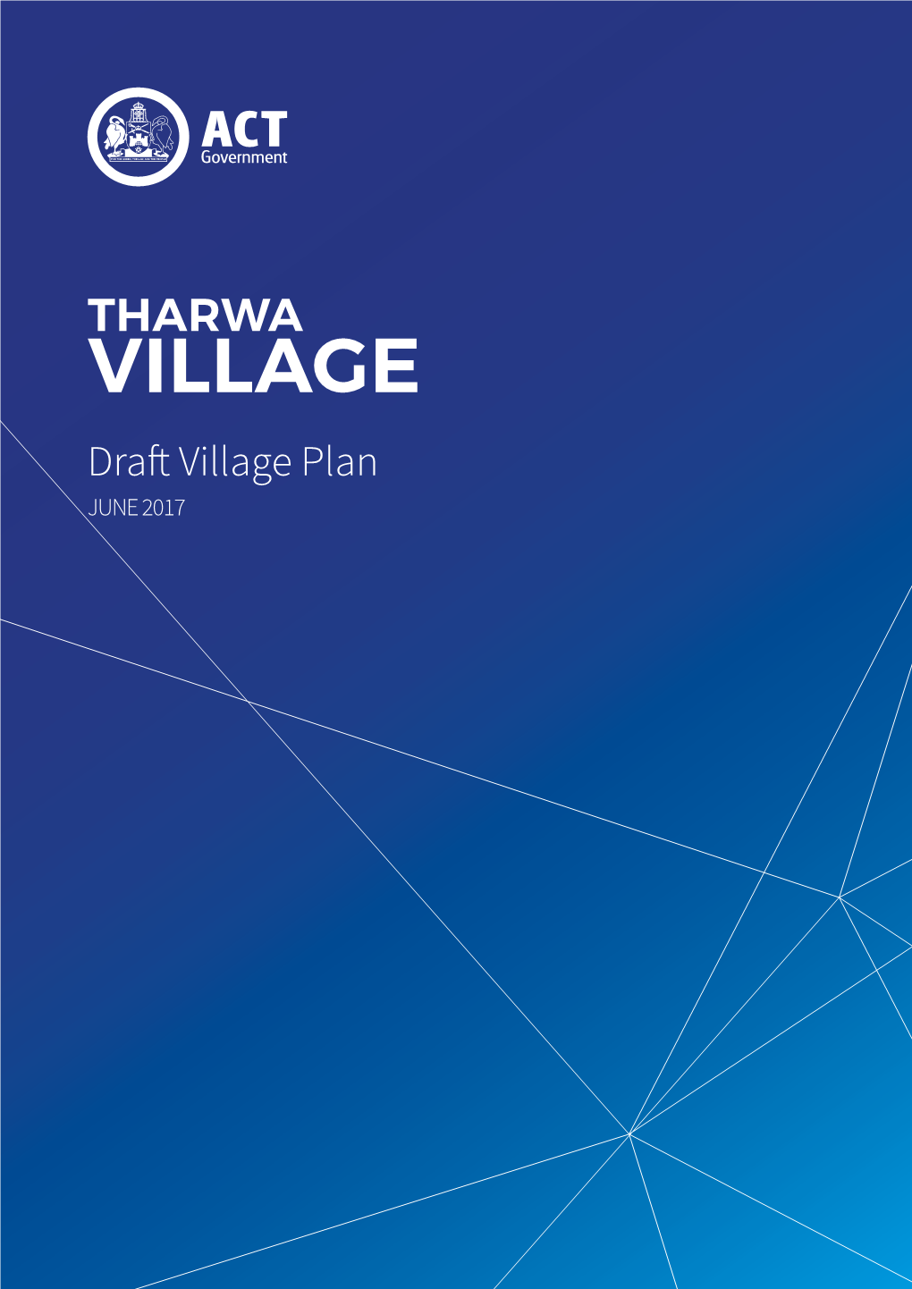 Tharwa Draft Village Plan Study Area