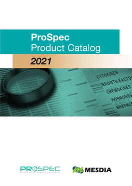 Prospec Product Catalog 2021 Prospec의 기술, 제품, 서비스를 선택하는데는 이유가 있습니다