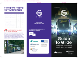 Guide to Glide – Flat Size 297 X 210 Mm + 3Mm Bleed, Finished Size 99 X 210Mm, CMYK Back Cover Front Cover