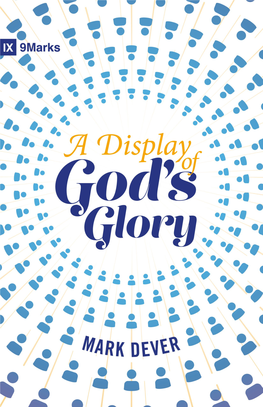 A Display of God's Glory