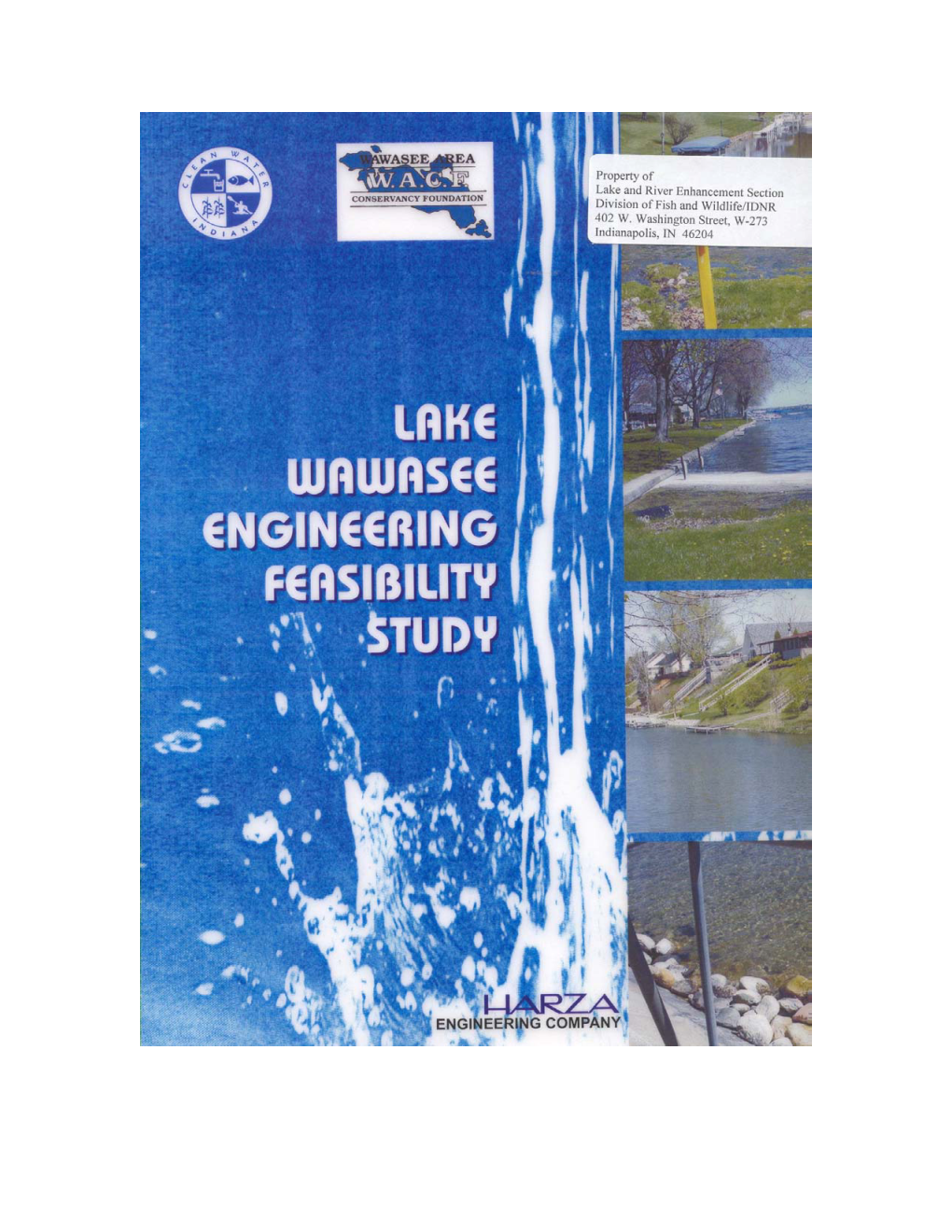 Lake Wawasee Engineering Feasible Study