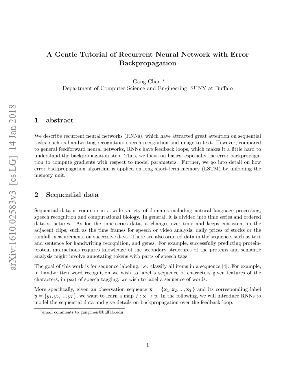 Arxiv:1610.02583V3 [Cs.LG] 14 Jan 2018