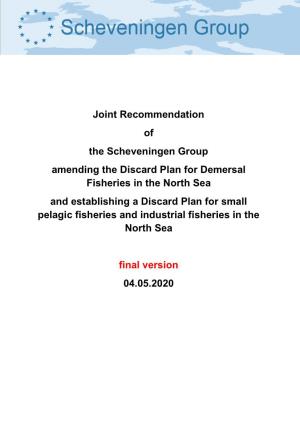 Joint Recommendation of the Scheveningen Group Amending The
