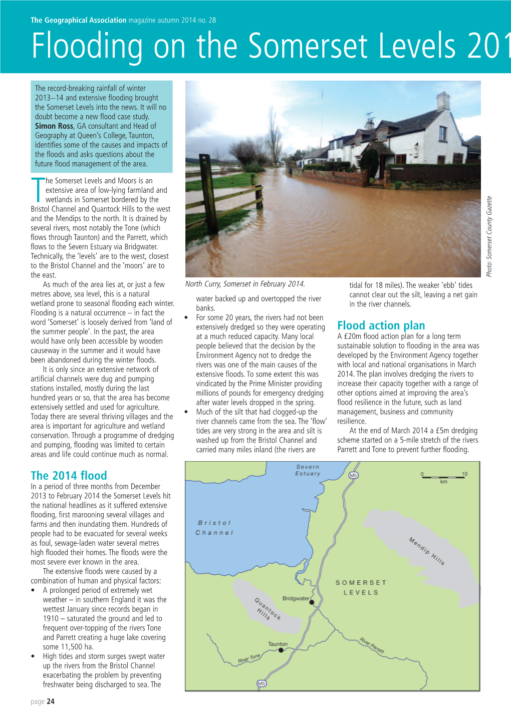 2014 Flooding on the Somerset Levels