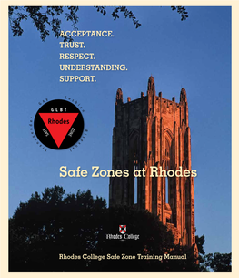 Safe Zone Manual Is a Resource for All Safe Zone Members