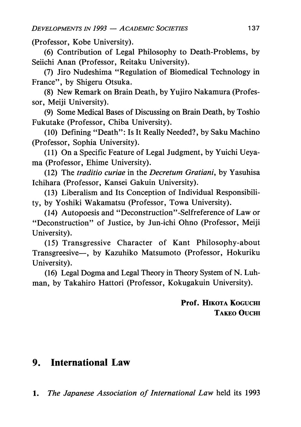 137 (Professor, Kobe University)