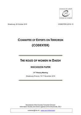 The Roles of Women in Daesh