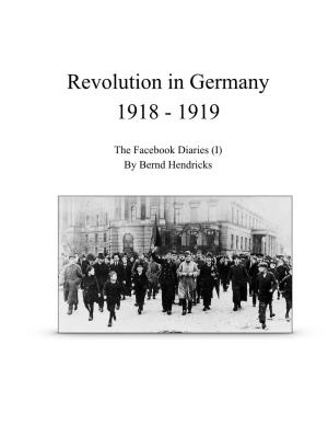Revolution in Germany 1918 - 1919